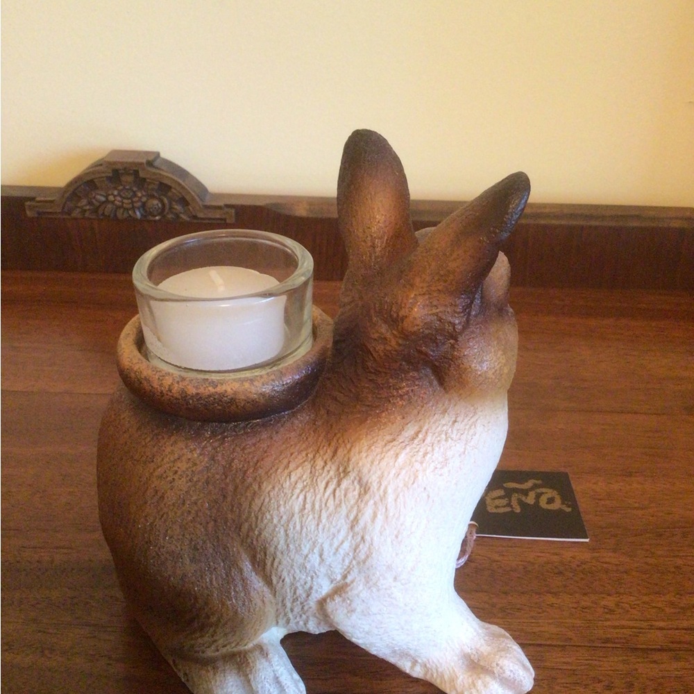 Windstone Editions Rabbit Candle Holder - Picture 3 of 5